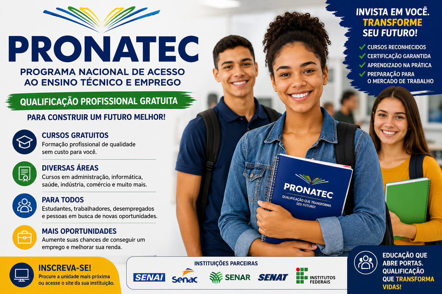 PRONATEC: Guia Completo Sobre Cursos Gratuitos, Qualificação Profissional e Oportunidades de Emprego
