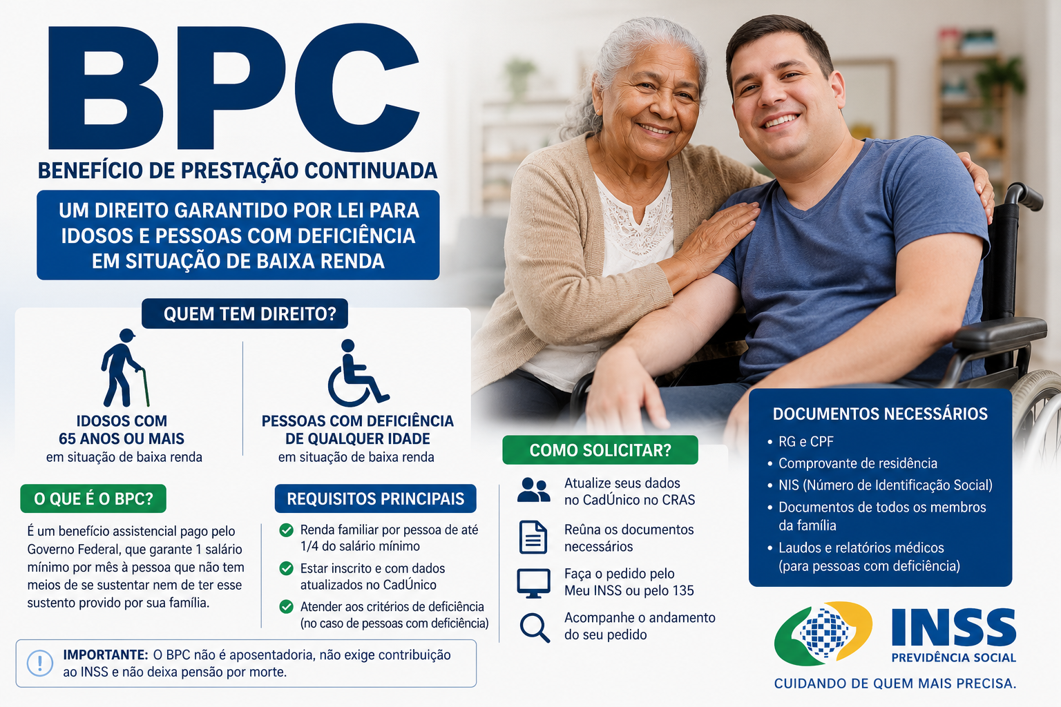 BPC: Guia Completo Sobre o Benefício de Prestação Continuada, Quem Tem Direito e Como Solicitar
