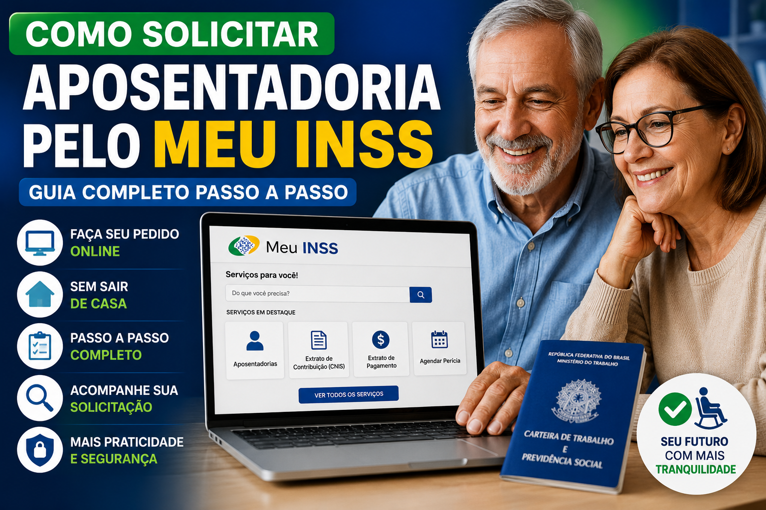 Como Solicitar Aposentadoria Pelo Meu INSS: Guia Completo Passo a Passo