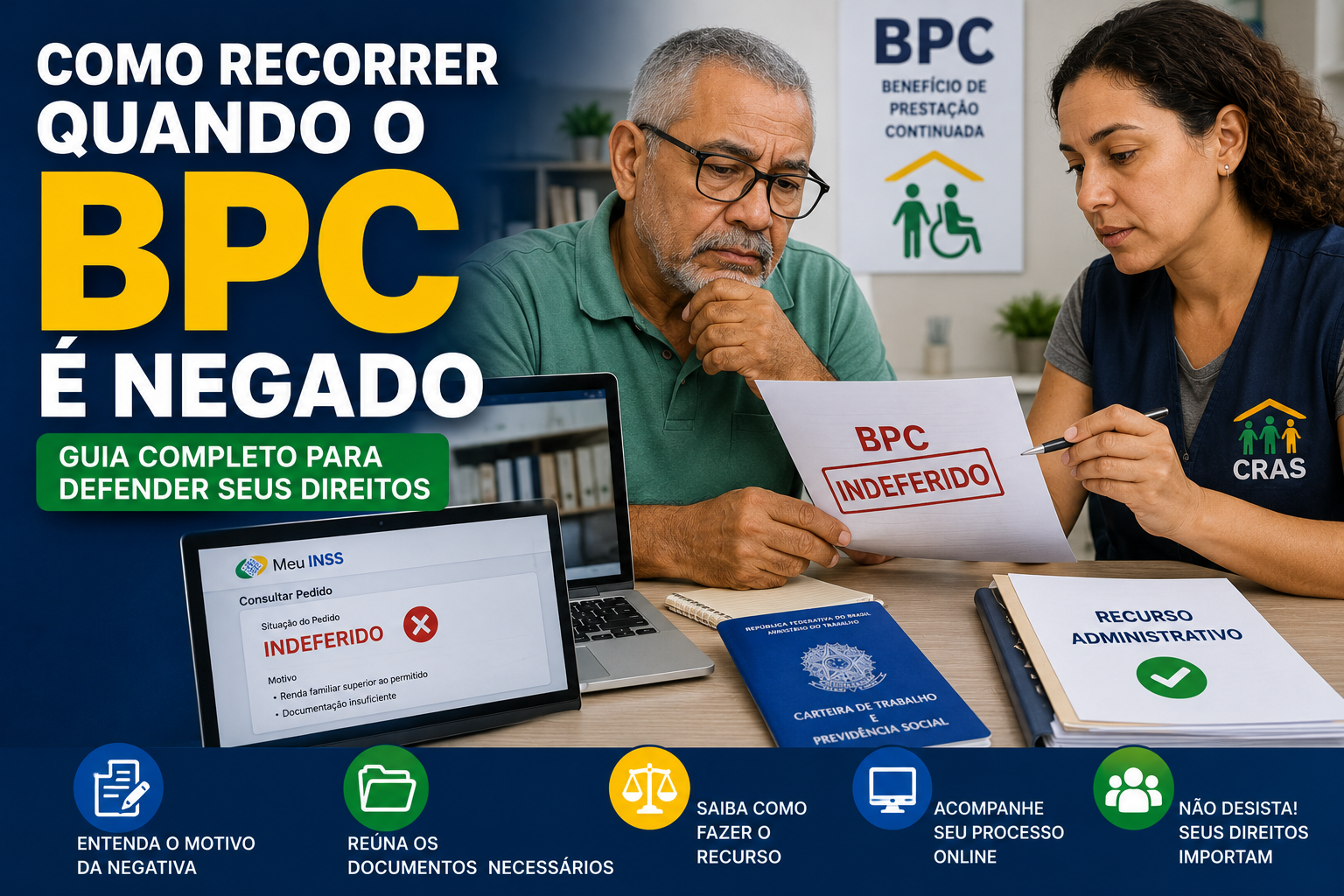 Como Recorrer Quando o BPC é Negado: Guia Completo Para Defender Seus Direitos