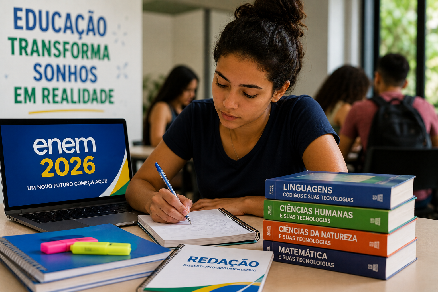 ENEM 2026 Tem Inscrições Prorrogadas e Traz Novidades Para Estudantes da Rede Pública