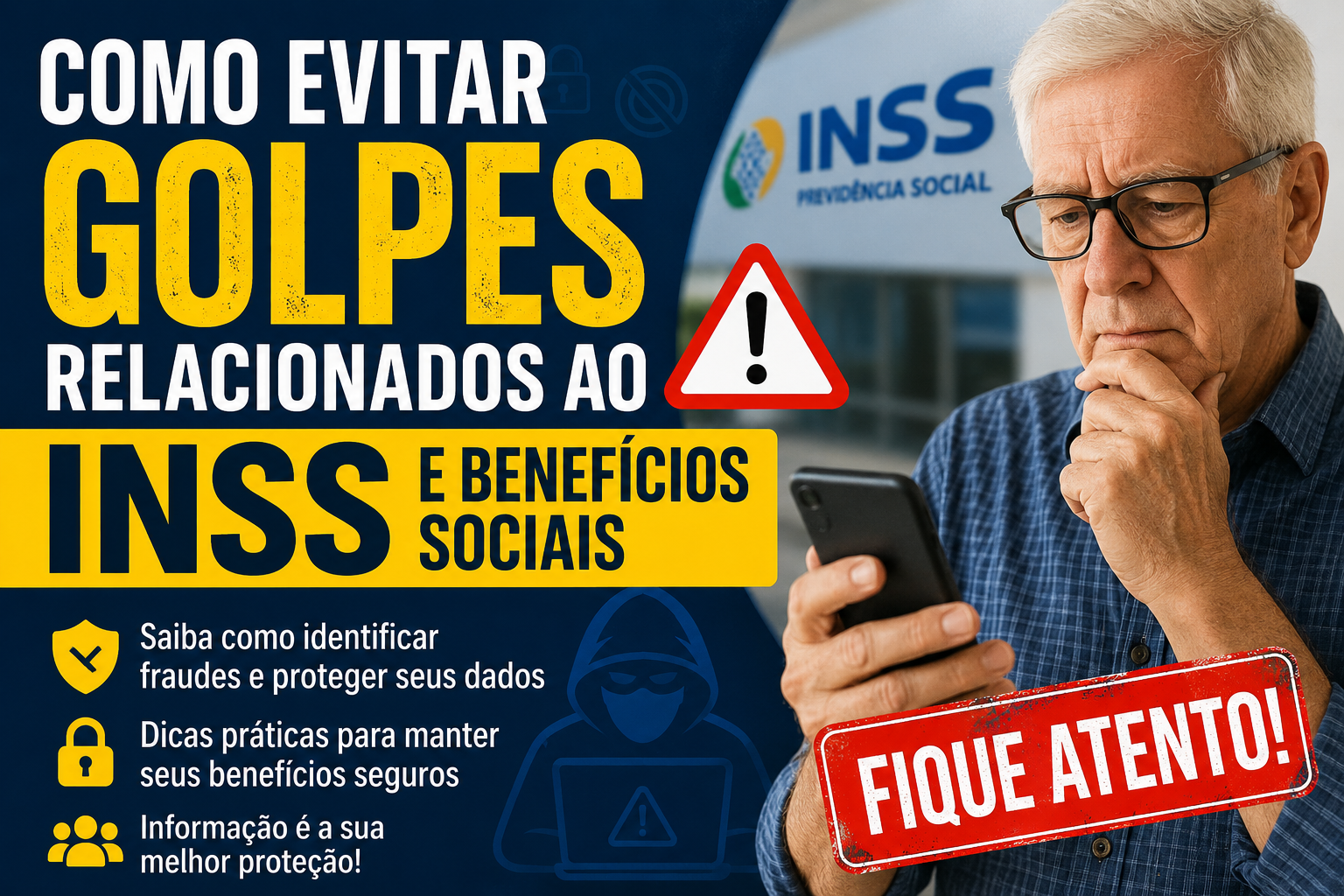 Como Evitar Golpes Relacionados ao INSS e Benefícios Sociais