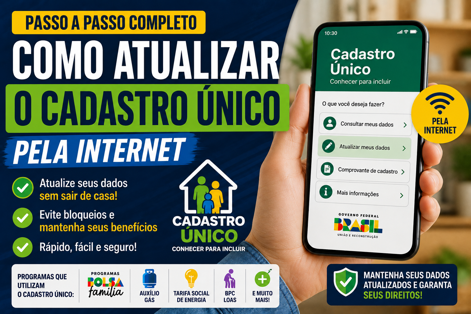 Como Atualizar o Cadastro Único Pela Internet: Passo a Passo Completo