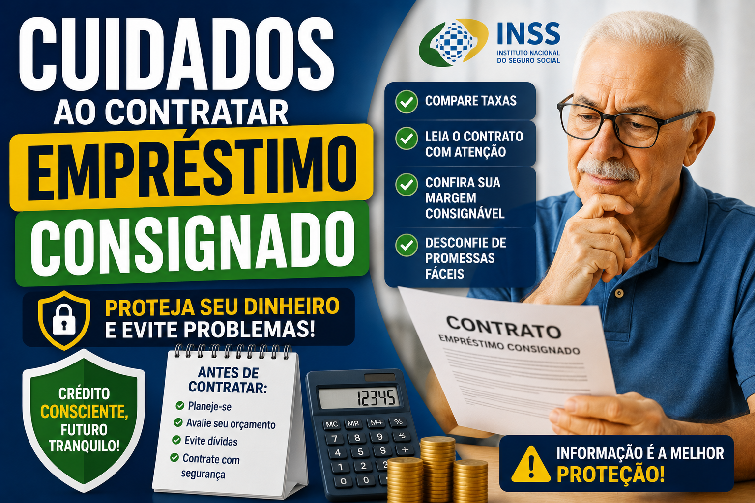 Cuidados ao Contratar Empréstimo Consignado: Evite Erros e Proteja Seu Dinheiro