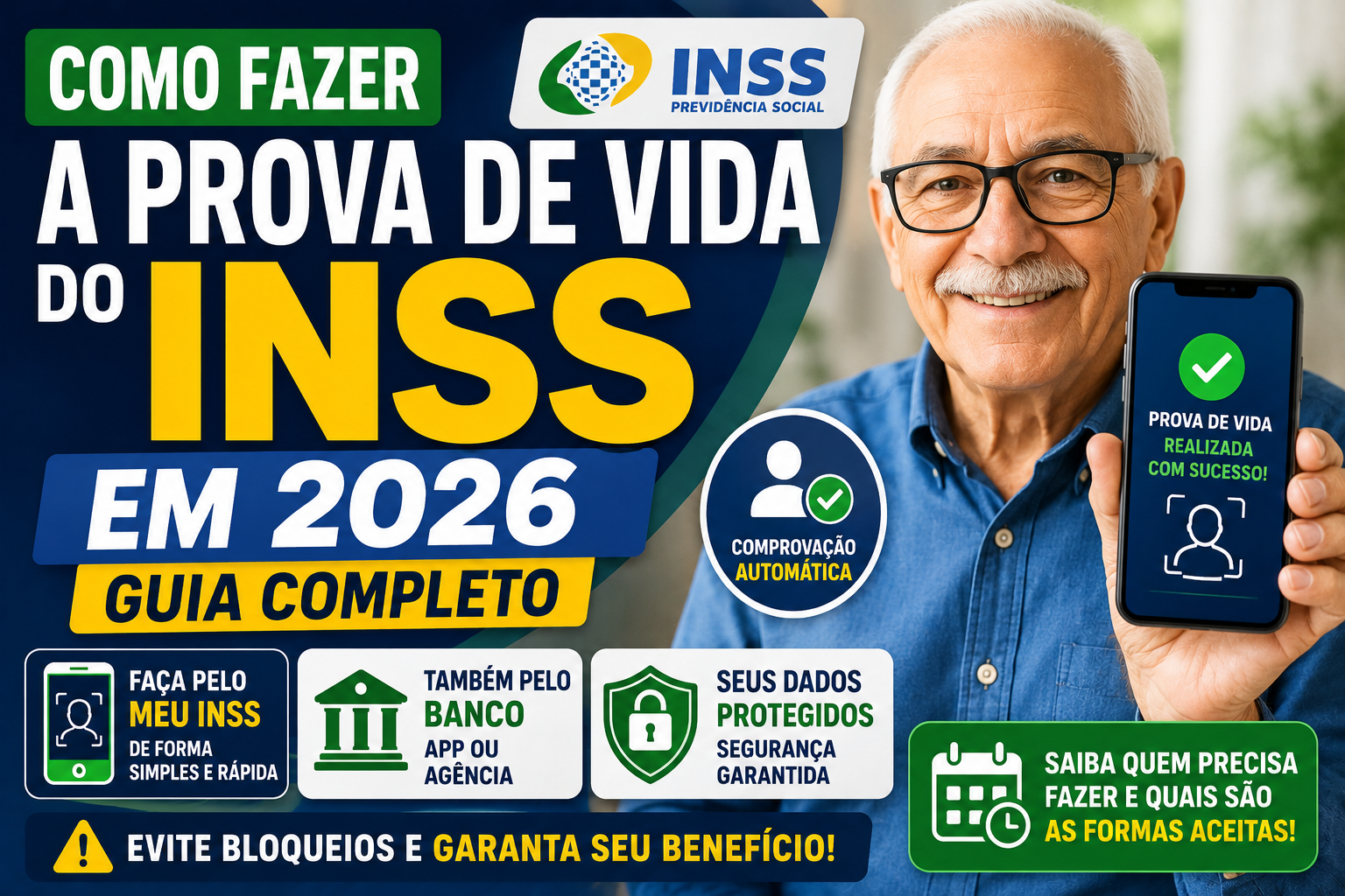 Como Fazer a Prova de Vida do INSS em 2026: Guia Completo