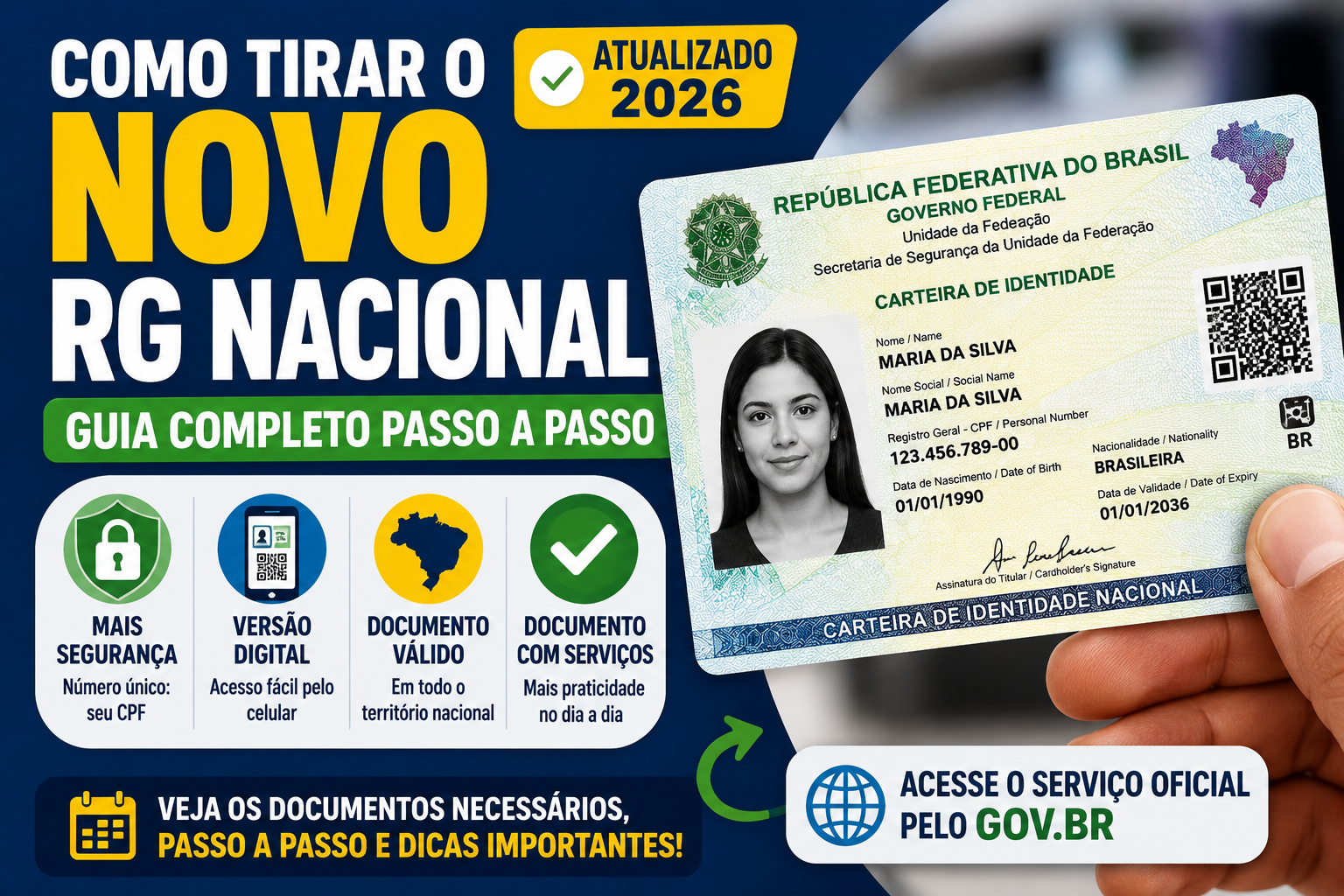 Como Tirar o Novo RG Nacional: Guia Completo Atualizado