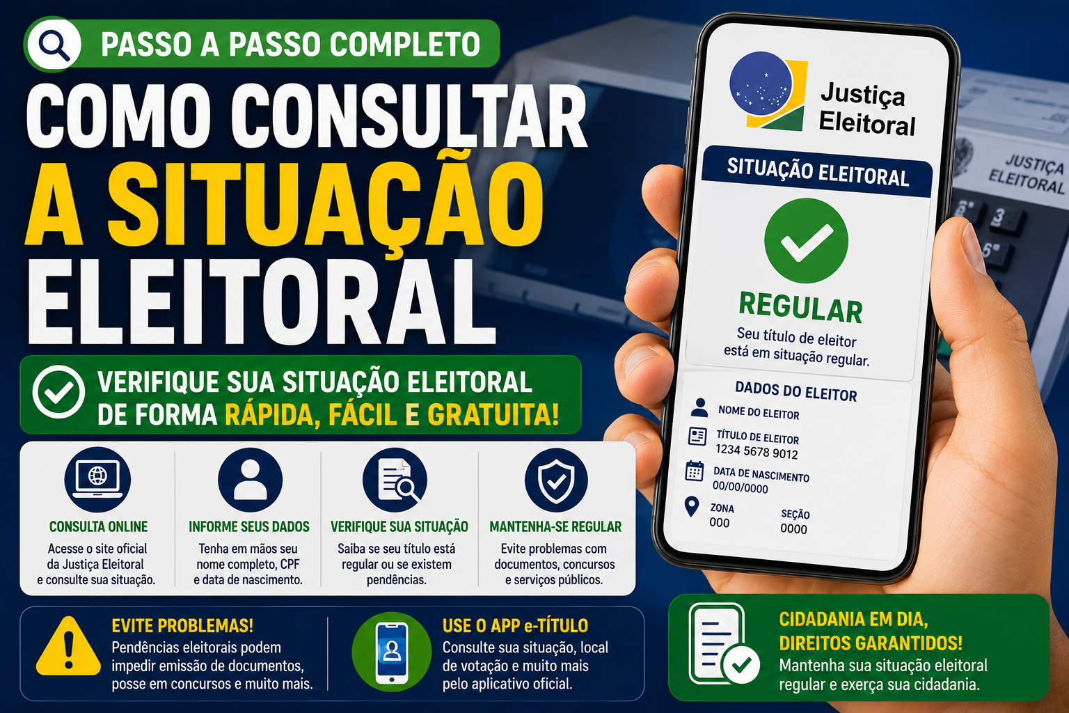 Como Consultar a Situação Eleitoral: Guia Completo Passo a Passo