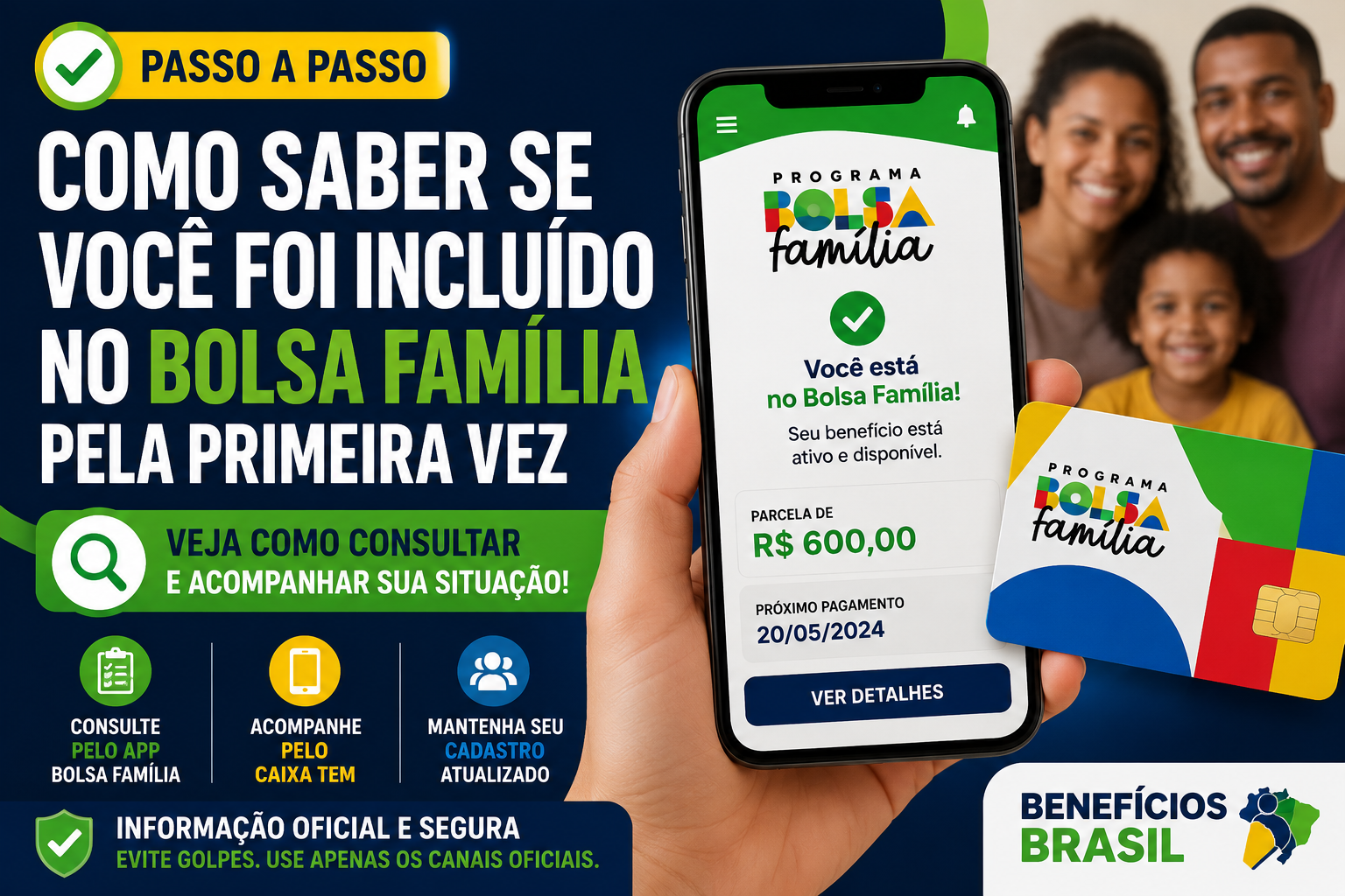 Como Saber se Você Foi Incluído no Bolsa Família Pela Primeira Vez
