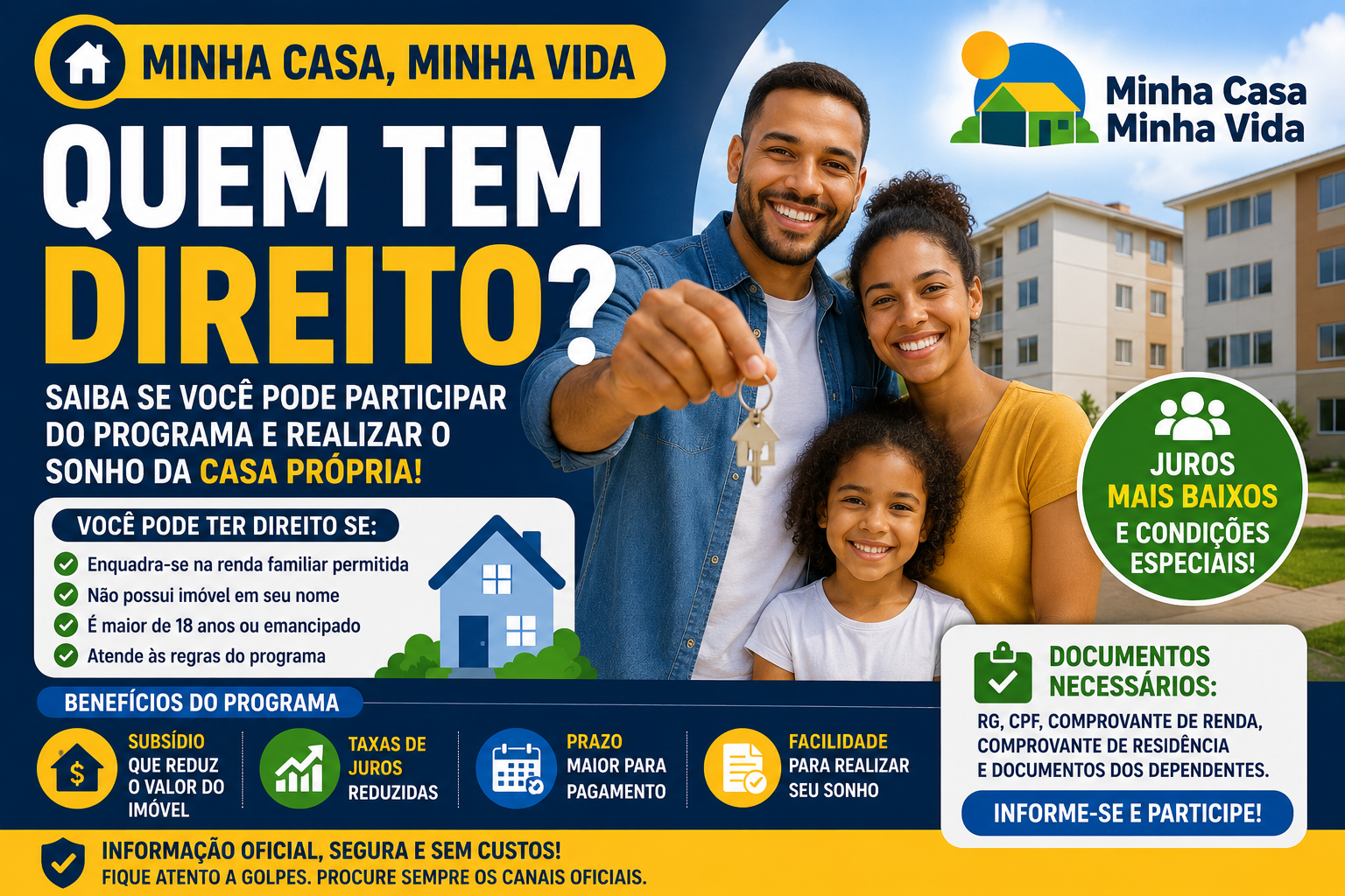 Quem Tem Direito ao Minha Casa, Minha Vida? Guia Completo para Participar do Programa
