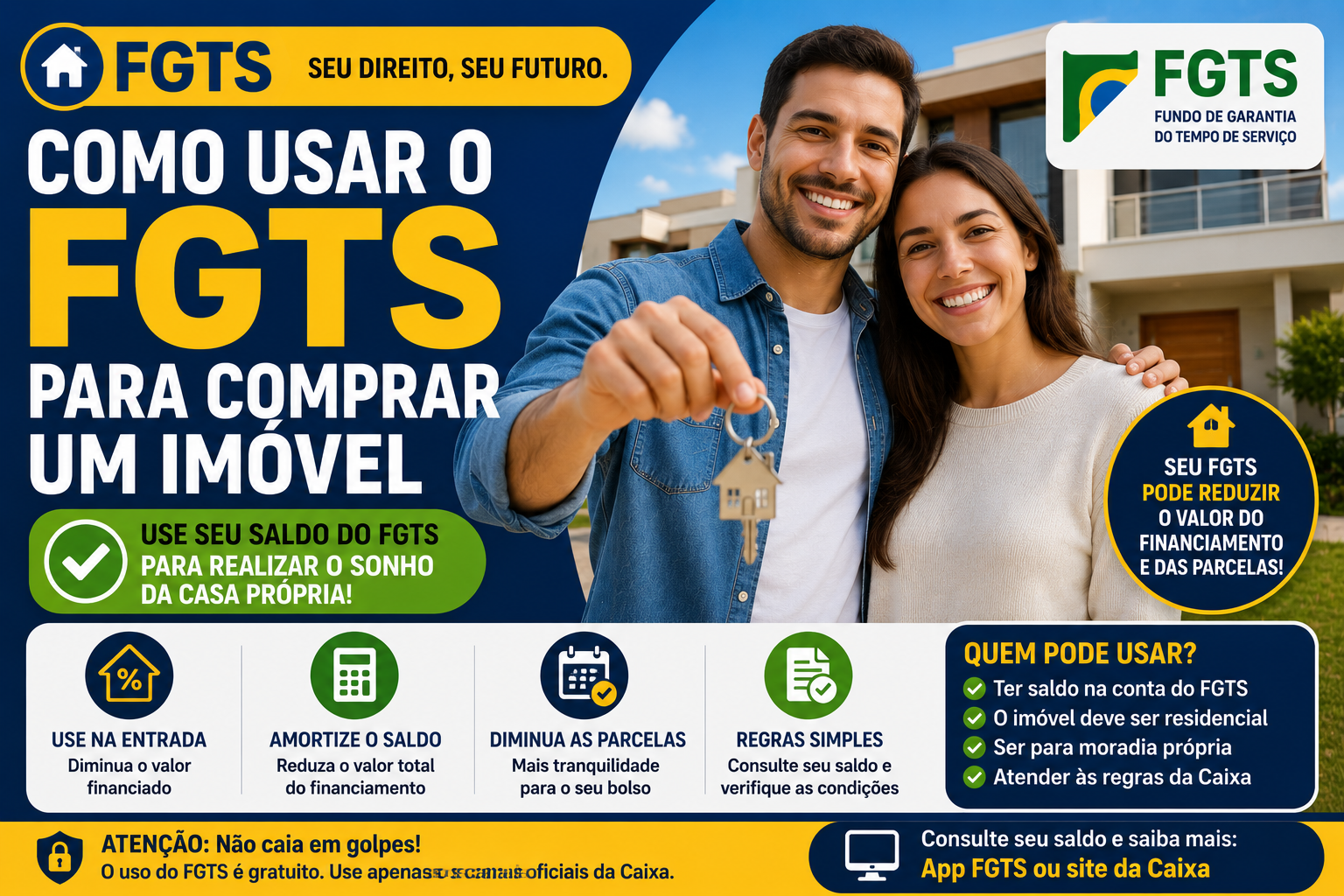 Como Usar o FGTS para Comprar um Imóvel: Guia Completo Passo a Passo