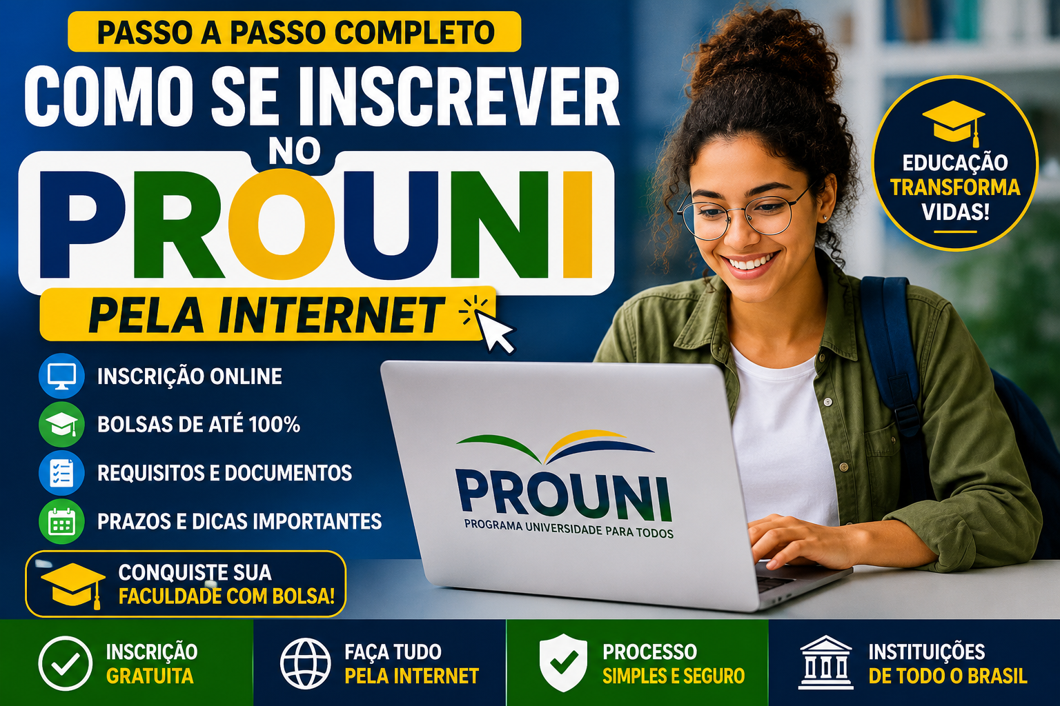 Como se Inscrever no ProUni Pela Internet: Guia Completo Passo a Passo