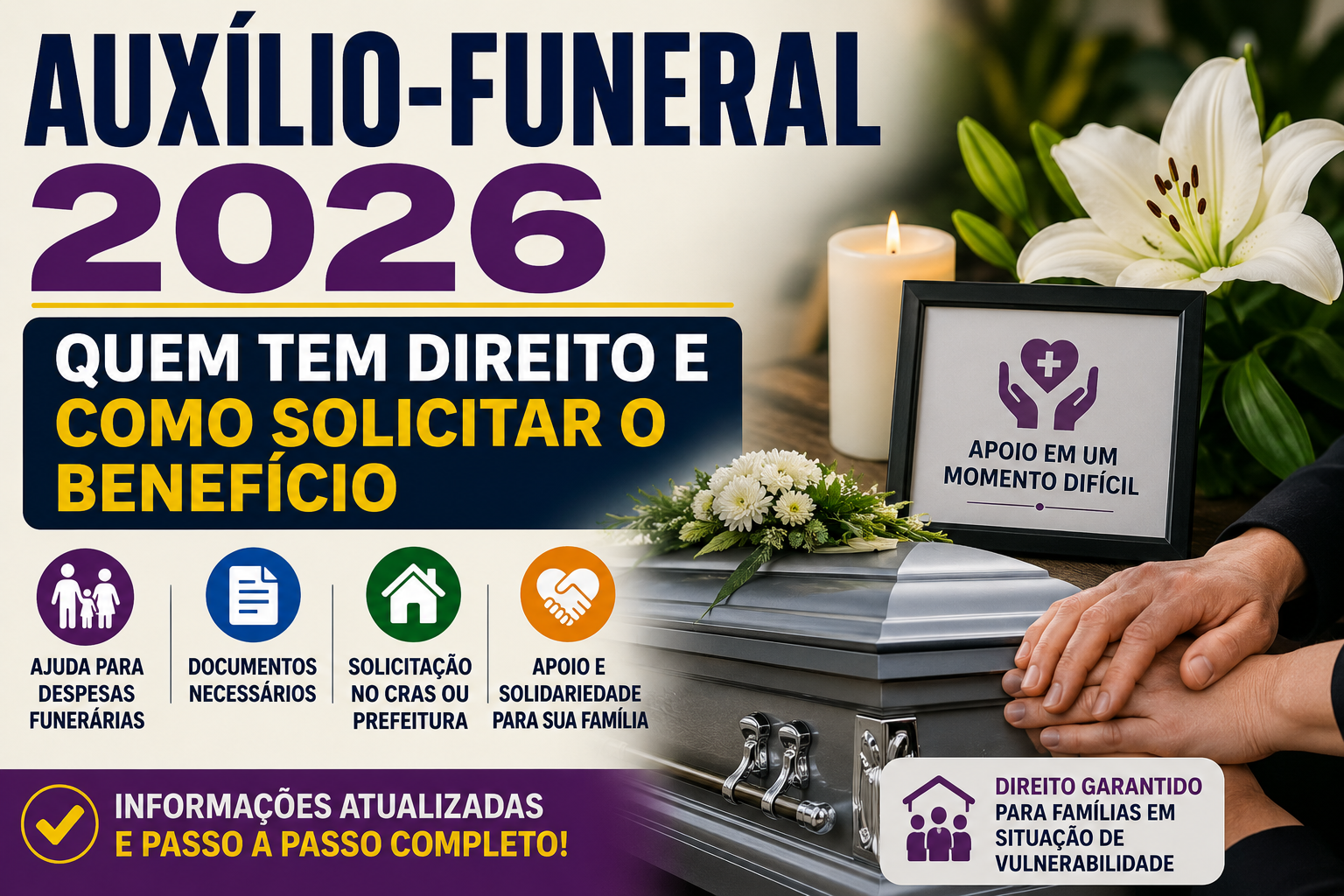 Auxílio-Funeral 2026: Quem Tem Direito, Como Solicitar e Quais Documentos São Necessários