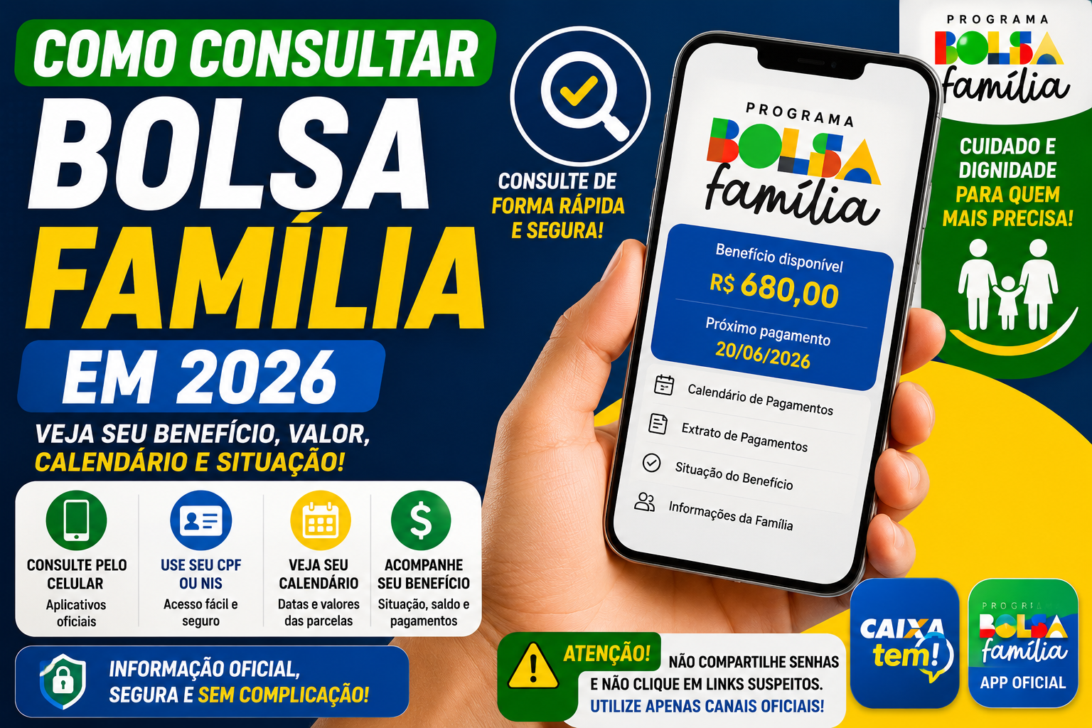 Como Consultar o Bolsa Família em 2026: Veja Saldo, Valor e Situação do Benefício