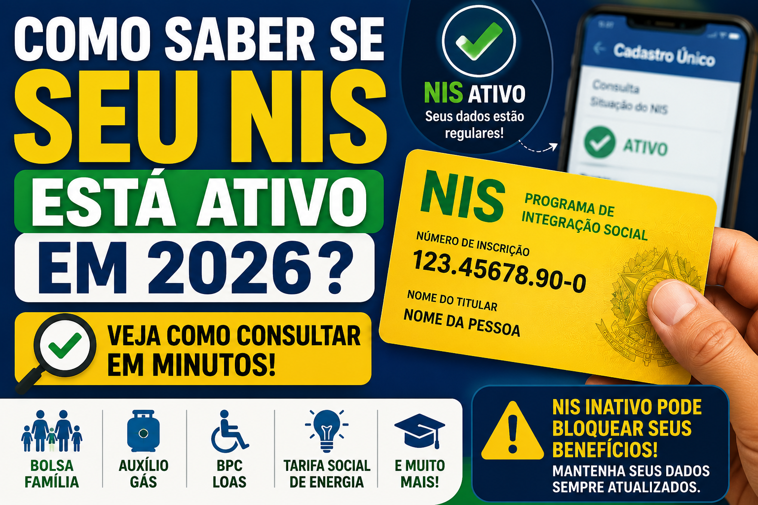 Como Saber se Seu NIS Está Ativo em 2026: Guia Completo Para Consultar e Evitar Problema