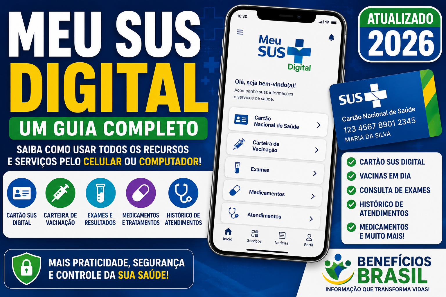Meu SUS Digital: Um Guia Completo para Utilizar Todos os Recursos em 2026