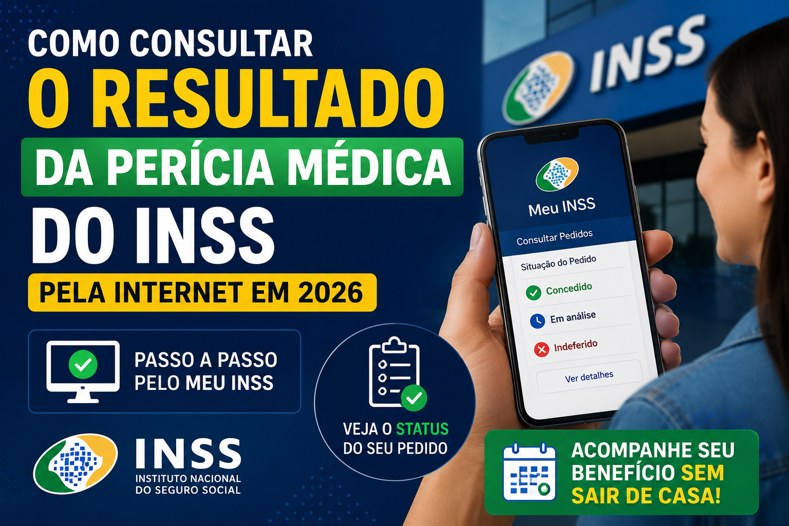 Como Consultar o Resultado da Perícia Médica do INSS Pela Internet em 2026