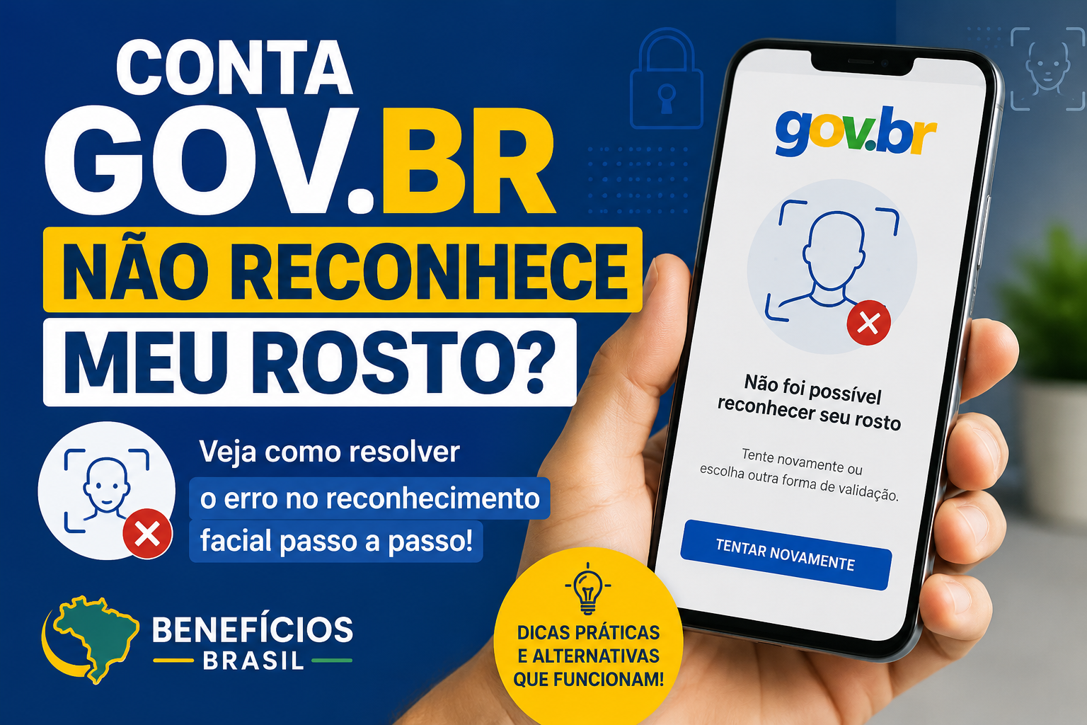 Conta Gov.br Não Reconhece Meu Rosto? Veja Como Resolver o Reconhecimento Facial